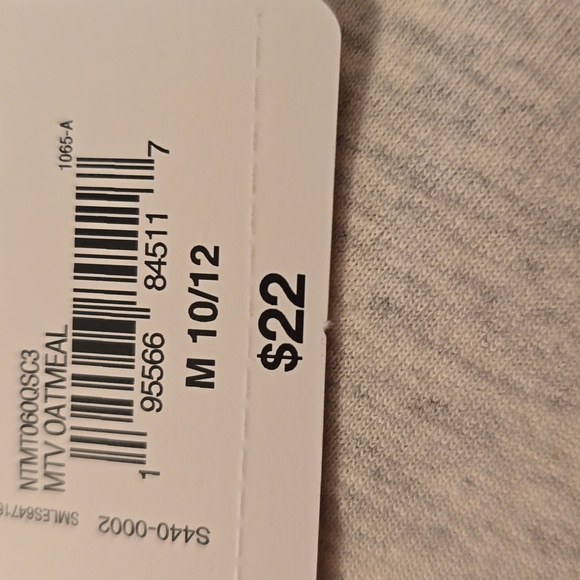 THEREABOUTS BOYS HEATHER GRAY SHORT SLEEVE TEE-SHIRT "M-TV" SIZE MEDIUM 10/12 - Picture 10 of 10